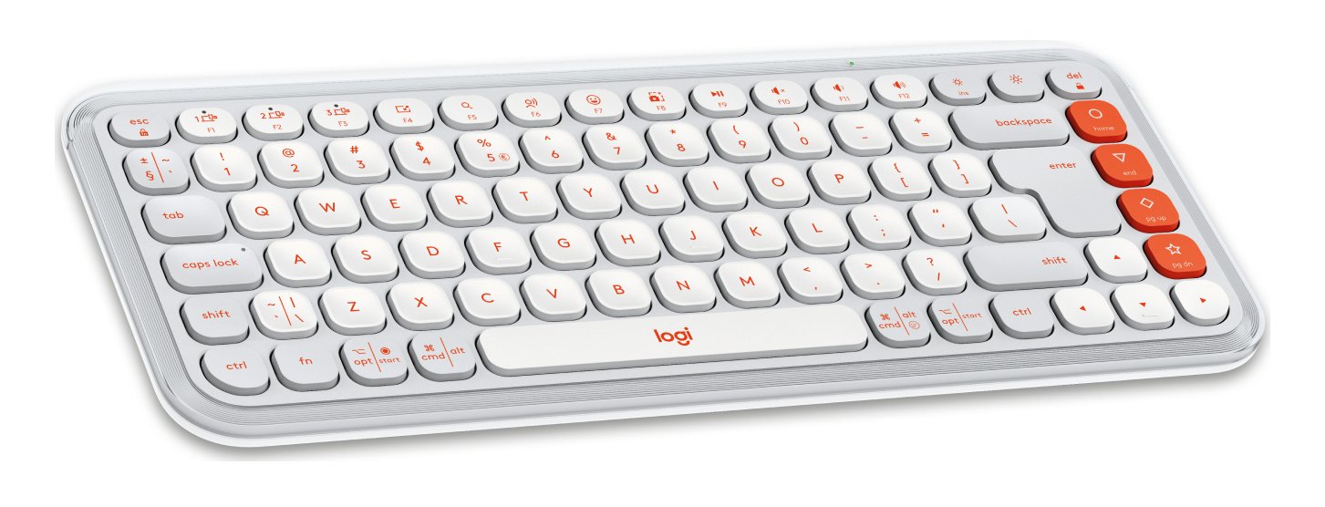 Logitech Pop Icon Keys - Off Blanco (Us)