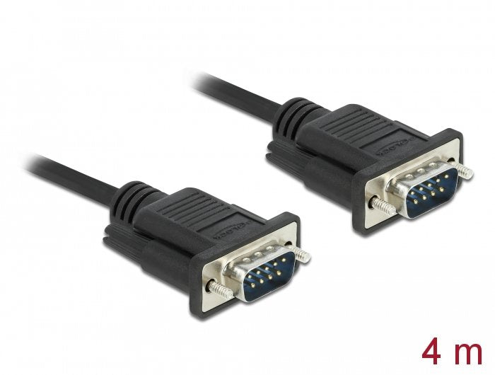 EAN 4043619866182 - DeLOCK 86618 cable de serie Negro imagen 3