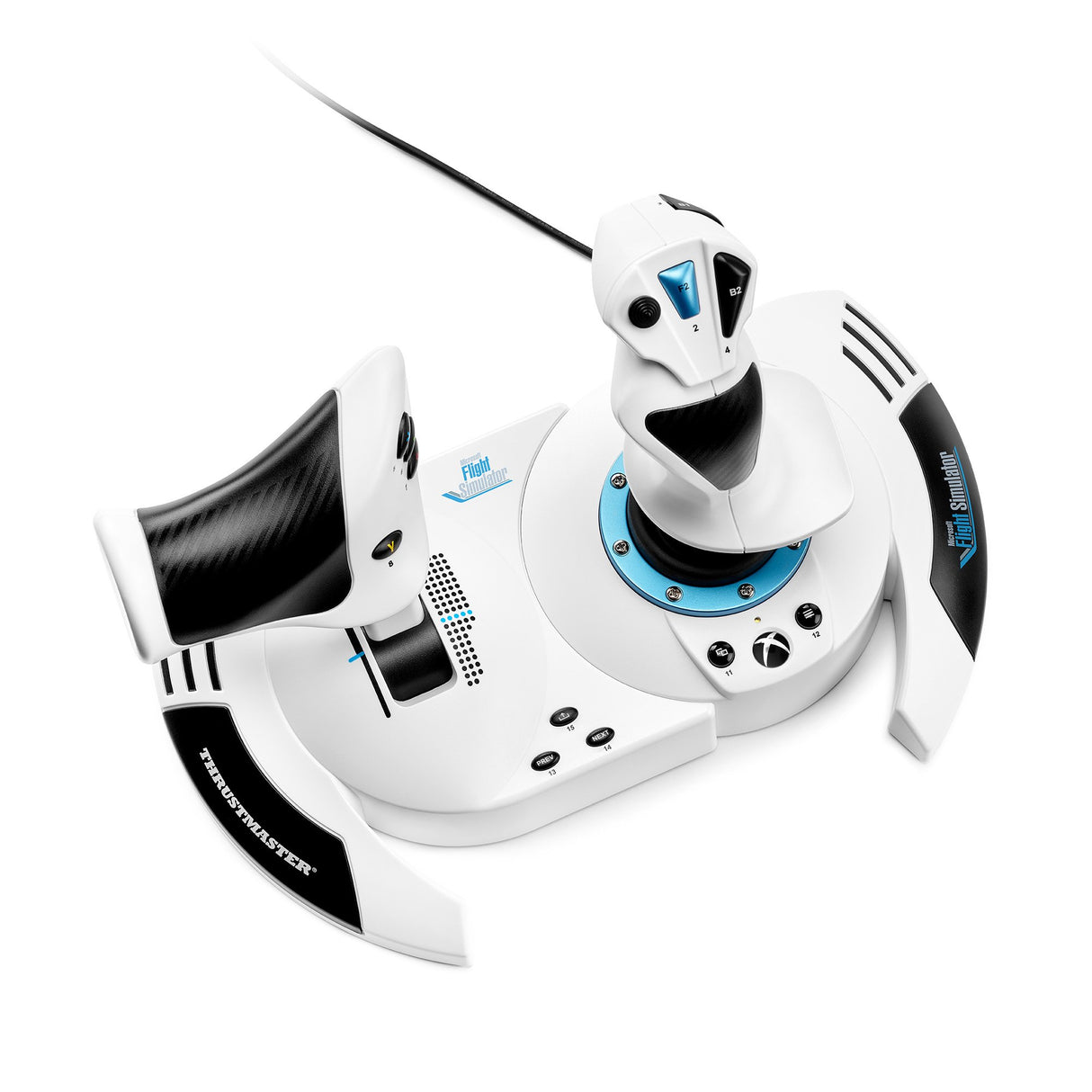 EAN 3362934404048 - Thrustmaster T.Flight Hotas One Microsoft Flight Simulator Edition Negro, Blanco USB Joystick/Palanca de imagen 5