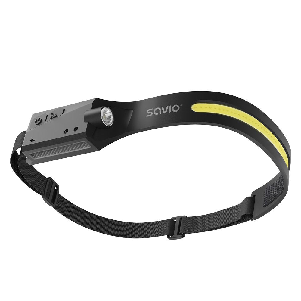 EAN 5901986048275 - Savio FL-02 linterna Negro Linterna con cinta para cabeza LED imagen 2