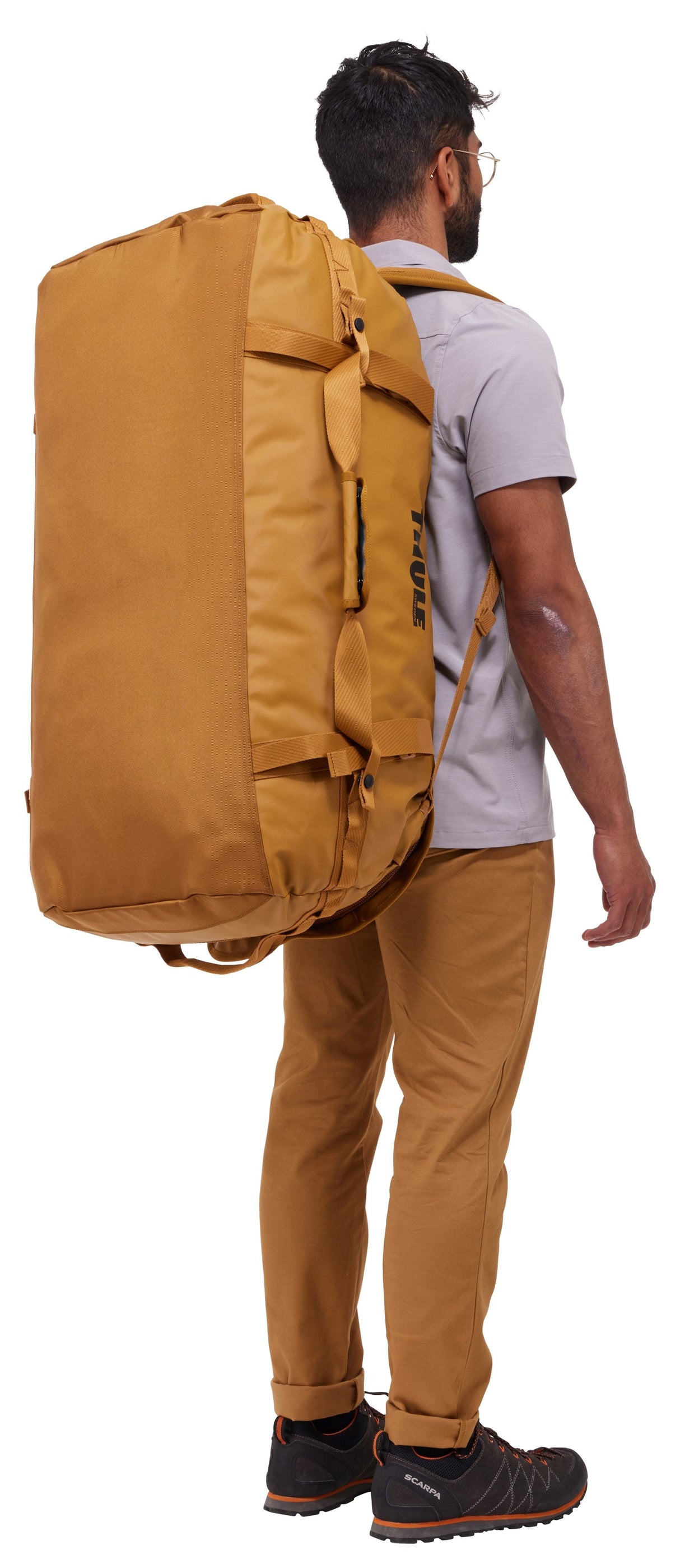 EAN 0085854255295 - Thule Chasm TDSD304 Golden Brown bolso de lona 90 L Poliéster Marrón imagen 6
