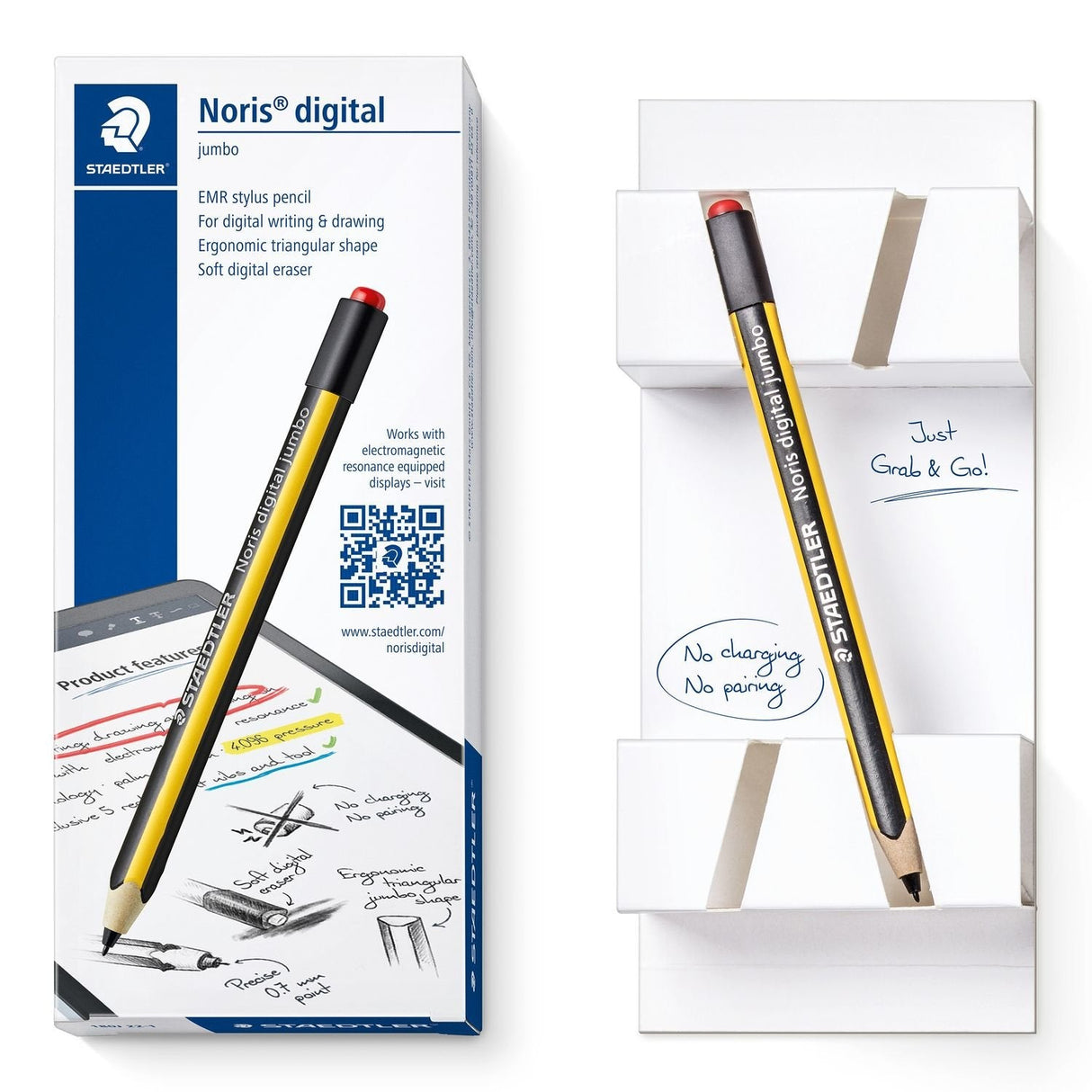EAN 4007817073933 - Staedtler 180J 22-1 lápiz digital Negro, Amarillo imagen 4