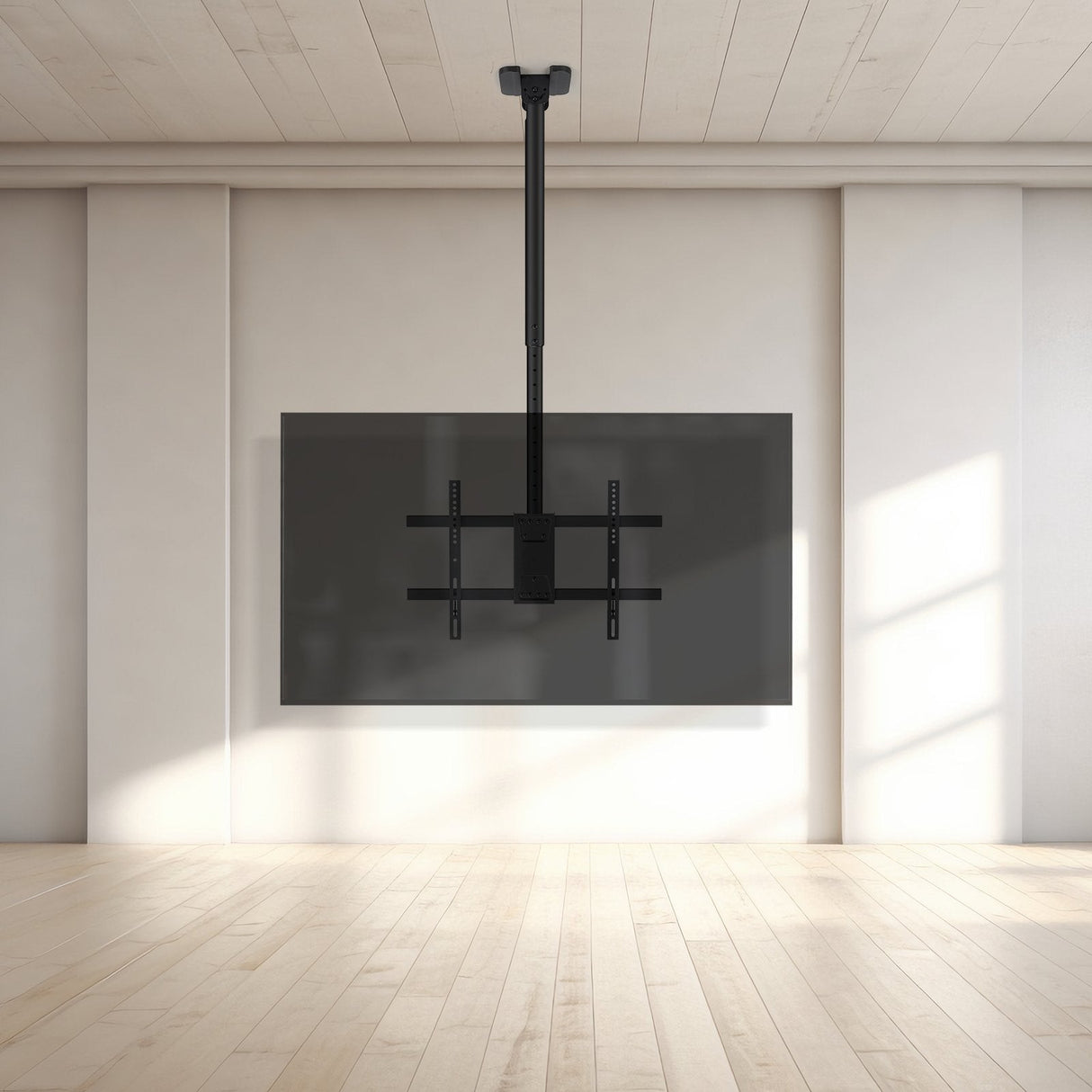 Soporte Techo Pantallas 43-86" Xl Negro