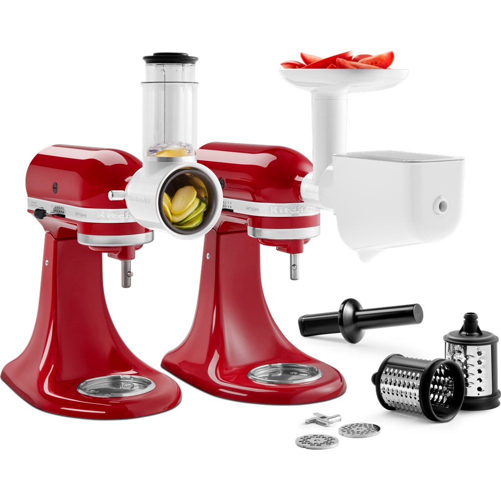 Kitchenaid 5ksm2fppc 3tlg Abehör-Set (5ksmvsa+Fga+Fvsp)