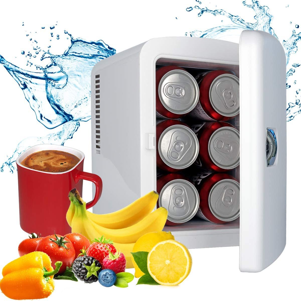 Frigorifico Mini Denver Mfr - 400white Con Funcion De Refrigeracion Y Calefaccion Blanco