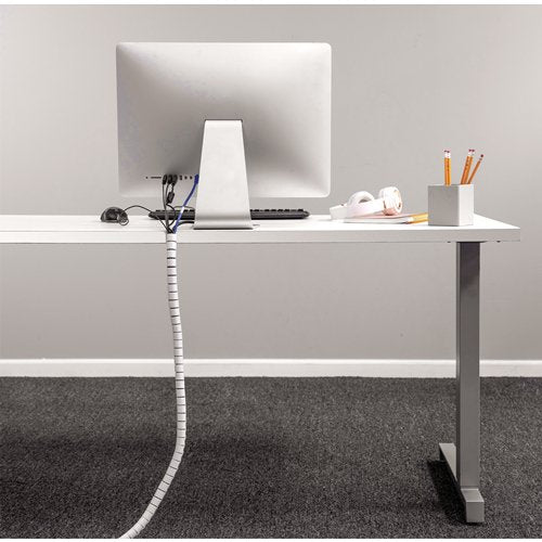 Fellowes Organizador Cables Zip 2m Blanco 9929901