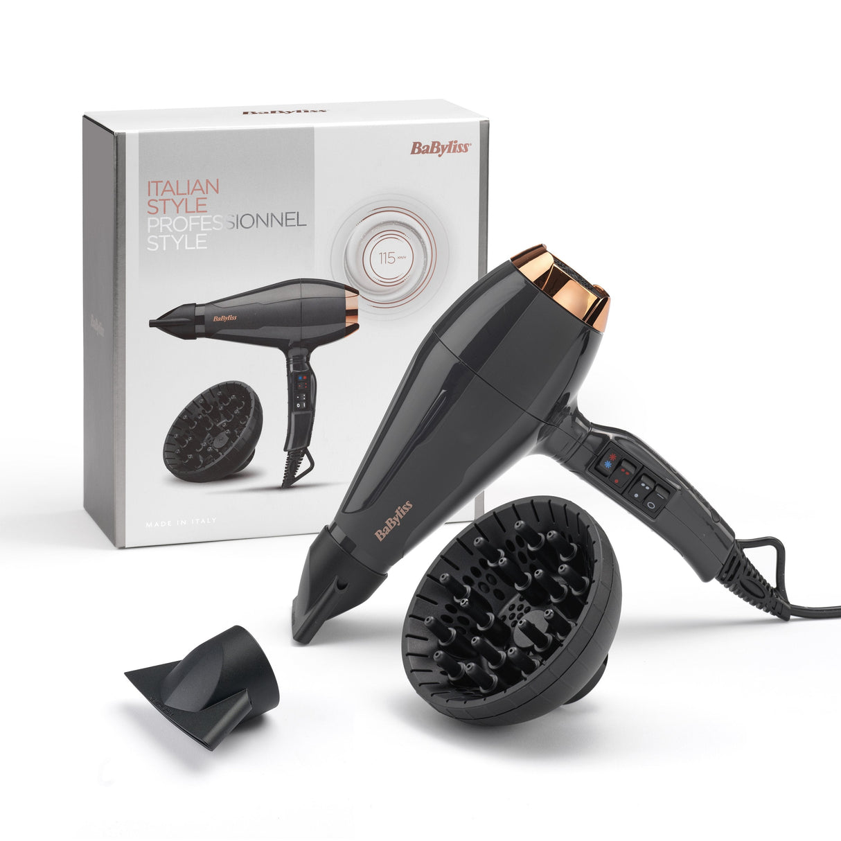 EAN 3030050175691 - BaByliss 6719DE secador 2200 W Negro imagen 2