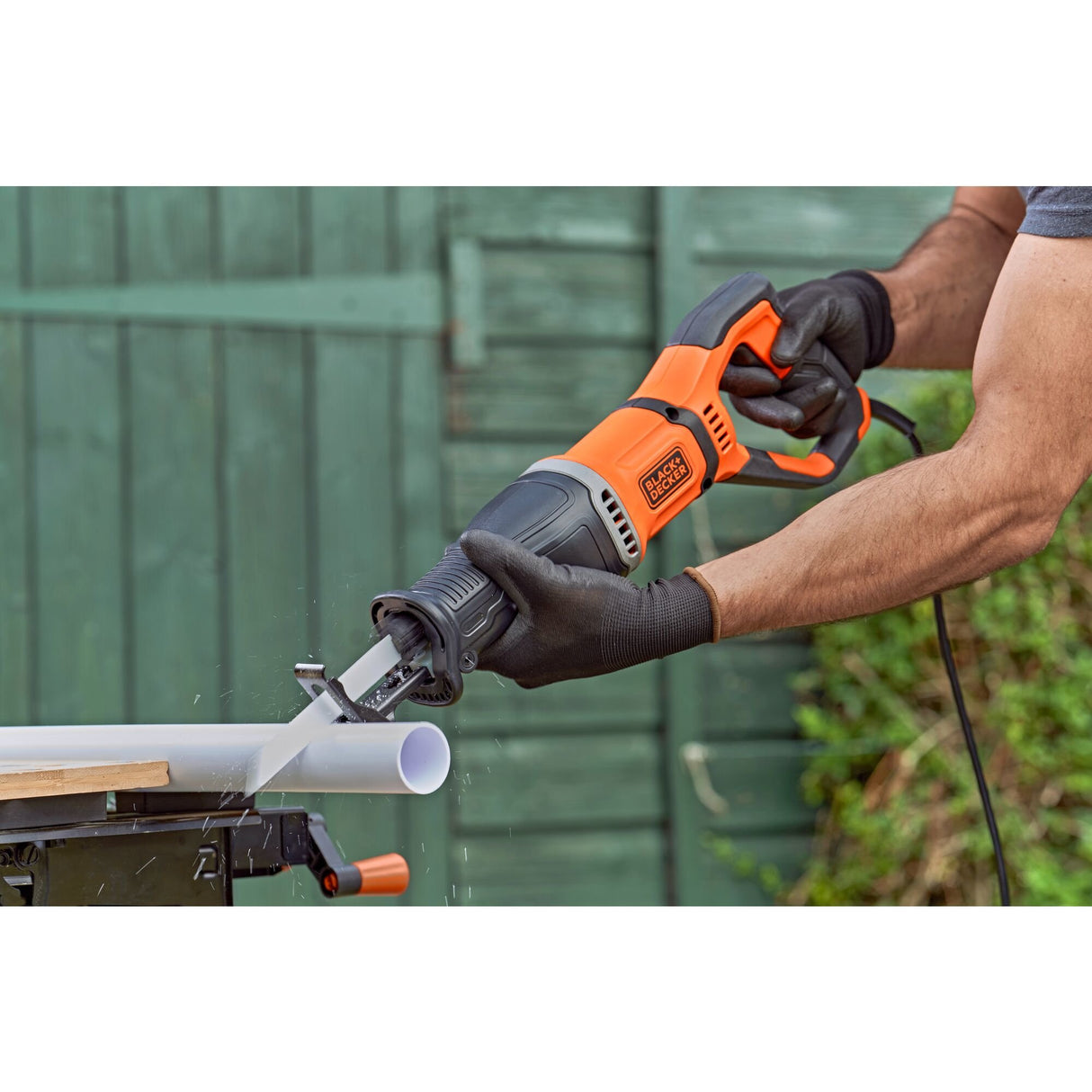 EAN 5035048737279 - Black & Decker BES301-QS sierra recíproca 2800 spm 750 W Negro, Naranja imagen 11