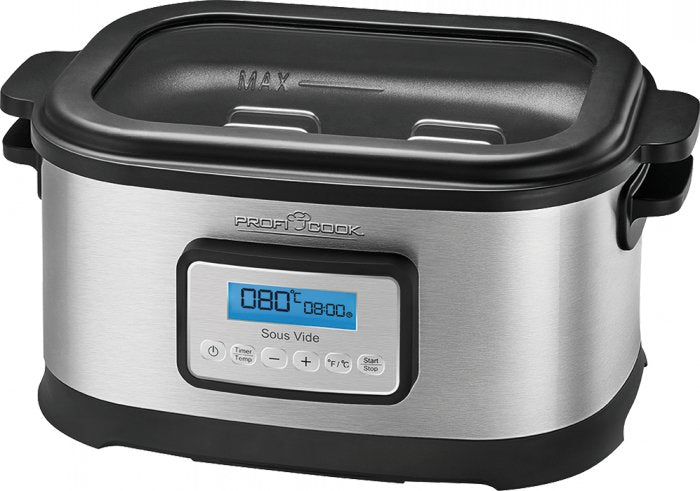 EAN 4006160111224 - ProfiCook PC-SV 1112 8 L 520 W Negro, Acero inoxidable imagen 1