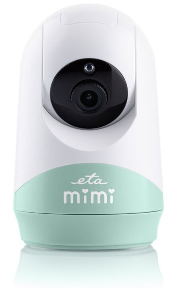 Eta Eta530690000 Mimi Baby Monitor, Flexible Camera, White Green