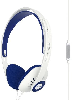 EAN 0021299192948 - Koss KPH30i Auriculares Alámbrico Diadema Azul, Blanco imagen 1