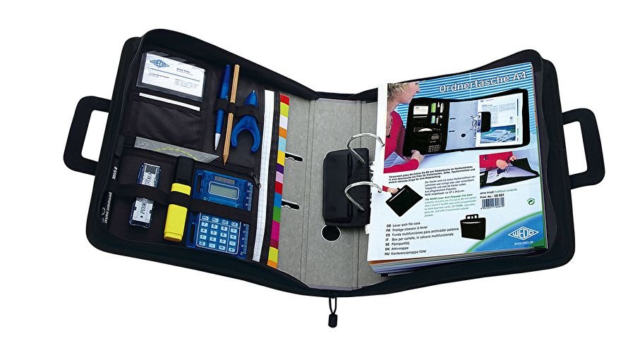 EAN 4003801790879 - Wedo 58 601 organizador personal Plástico, Poliéster Negro imagen 6