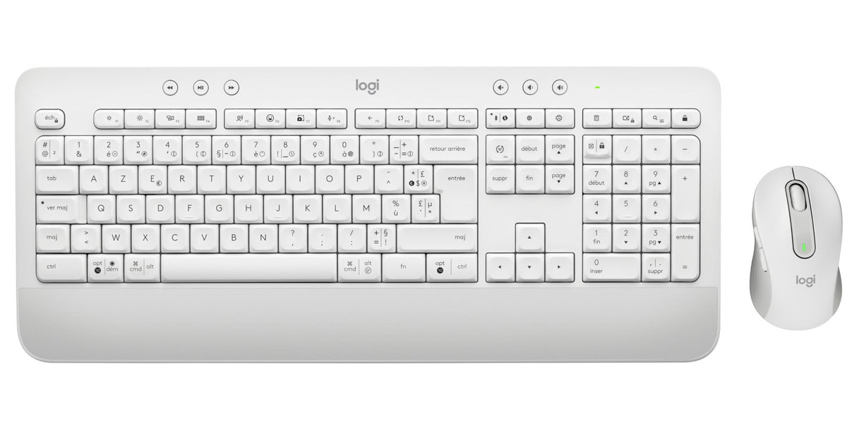 EAN 5099206105331 - Logitech 920-011023 teclado Ratón incluido Oficina Bluetooth AZERTY Francés Blanco imagen 1