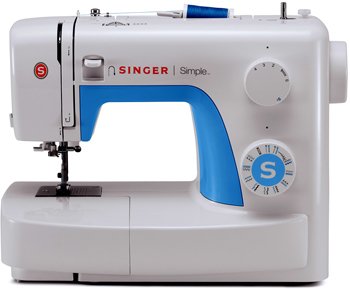 Máquina De Coser Singer 3221 Simple, Blanco Azul