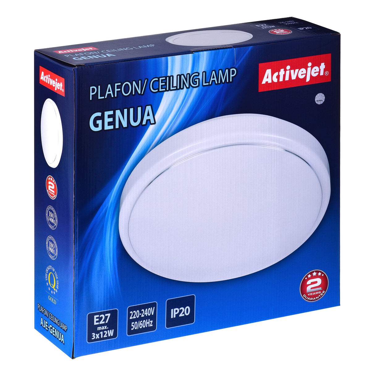 Plafón Activejet Aje-Genua 3xe27