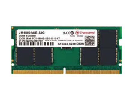 EAN 0760557843924 - Transcend JetRam JM4800ASE-16G módulo de memoria 16 GB 1 x 16 GB DDR5 imagen 1