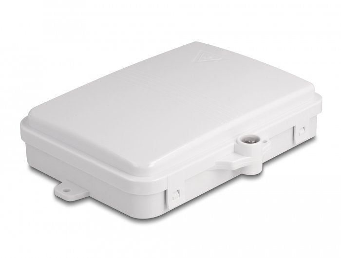 Lwl Caja Distribuidora Para Interior- Y Exterior Ip65 Resistente Al Agua Con Cerradura 6 Port Blanco