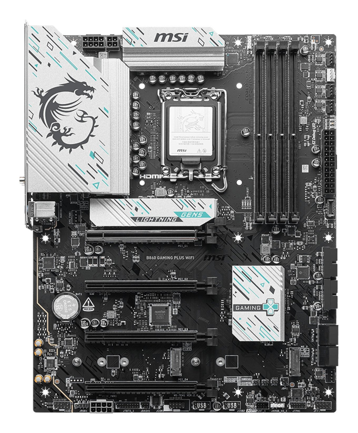 EAN 4711377289764 - MSI B860 GAMING PLUS WIFI placa base Intel B860 LGA 1851 (Socket V1) ATX imagen 2