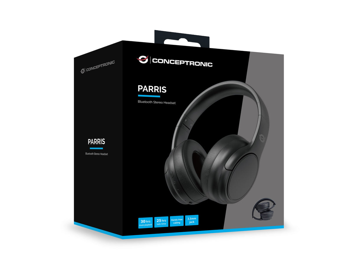 EAN 4015867235973 - Conceptronic PARRIS03B auricular y casco Auriculares Inalámbrico y alámbrico Diadema Llamadas/Música Blue imagen 4