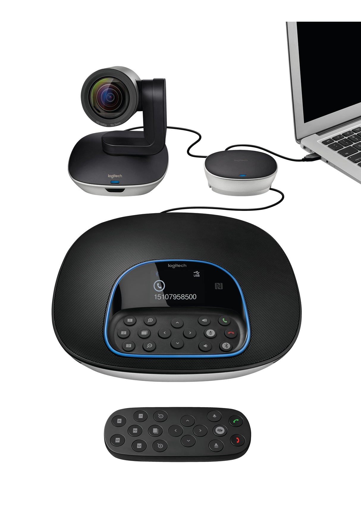 EAN 5099206062528 - Logitech 960-001057 sistema de video conferencia Sistema de vídeoconferencia en grupo imagen 4