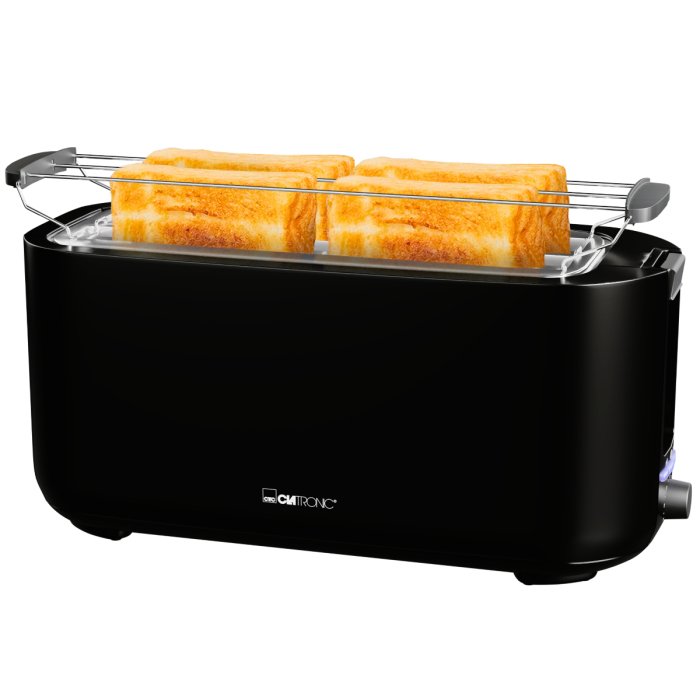 EAN 4006160640182 - Clatronic TA 3802 4 rebanada(s) 1400 W Negro imagen 1