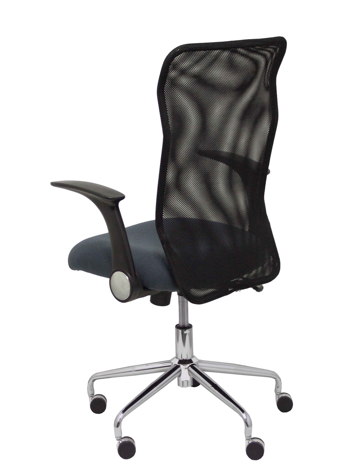 Silla Minaya Respaldo Malla Negro Asiento Bali Gr