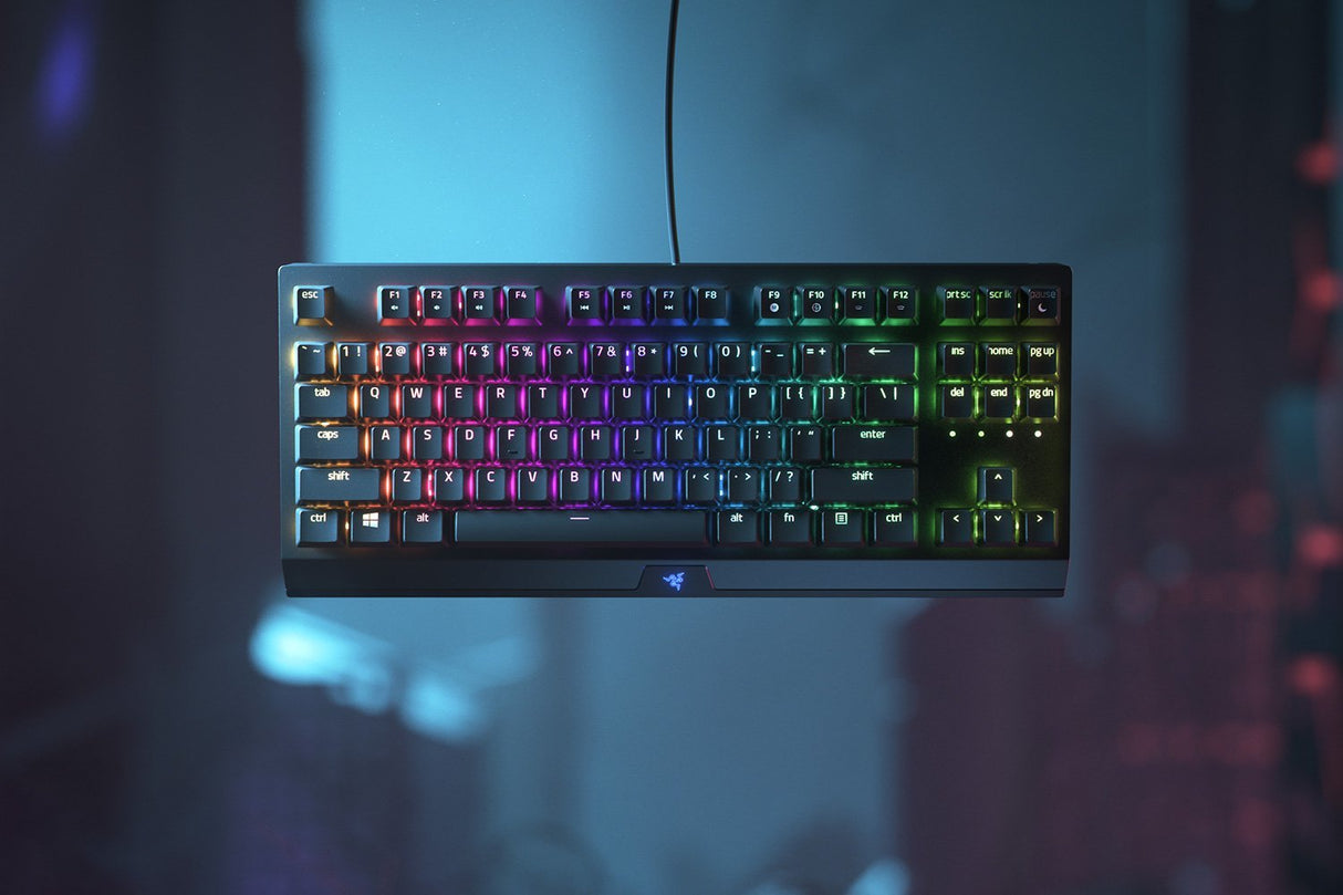 EAN 8886419346012 - Razer Blackwidow V3 Tenkeyless teclado Juego USB QWERTY Inglés de EE. UU. Negro imagen 1