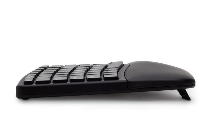 Teclado Inglés Kensington Pro Fit Ergo Rf Wireless + Bluetooth Qwerty Ee. Uu. Negro