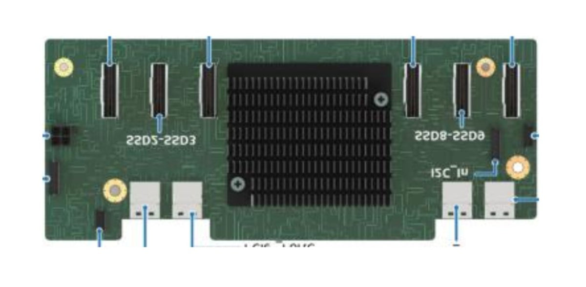EAN 0675901869324 - Intel 2U Midplane Placa de montaje parcial imagen 1