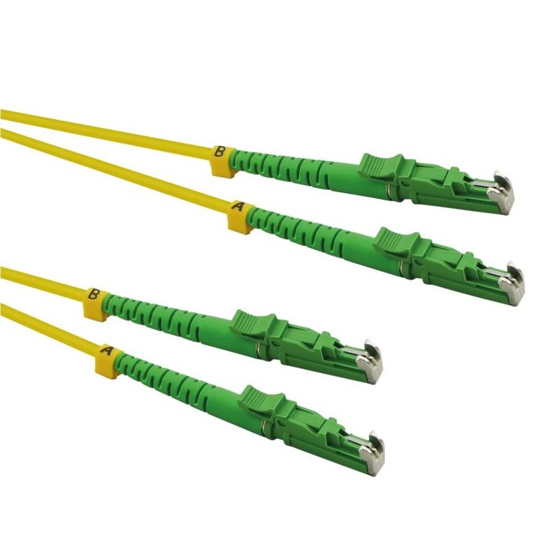 Roline Lwl Cable Duplex 9 125m Os2, Lsh Lsh, Apc Schliff, Lsoh, Amarillo, 3 M