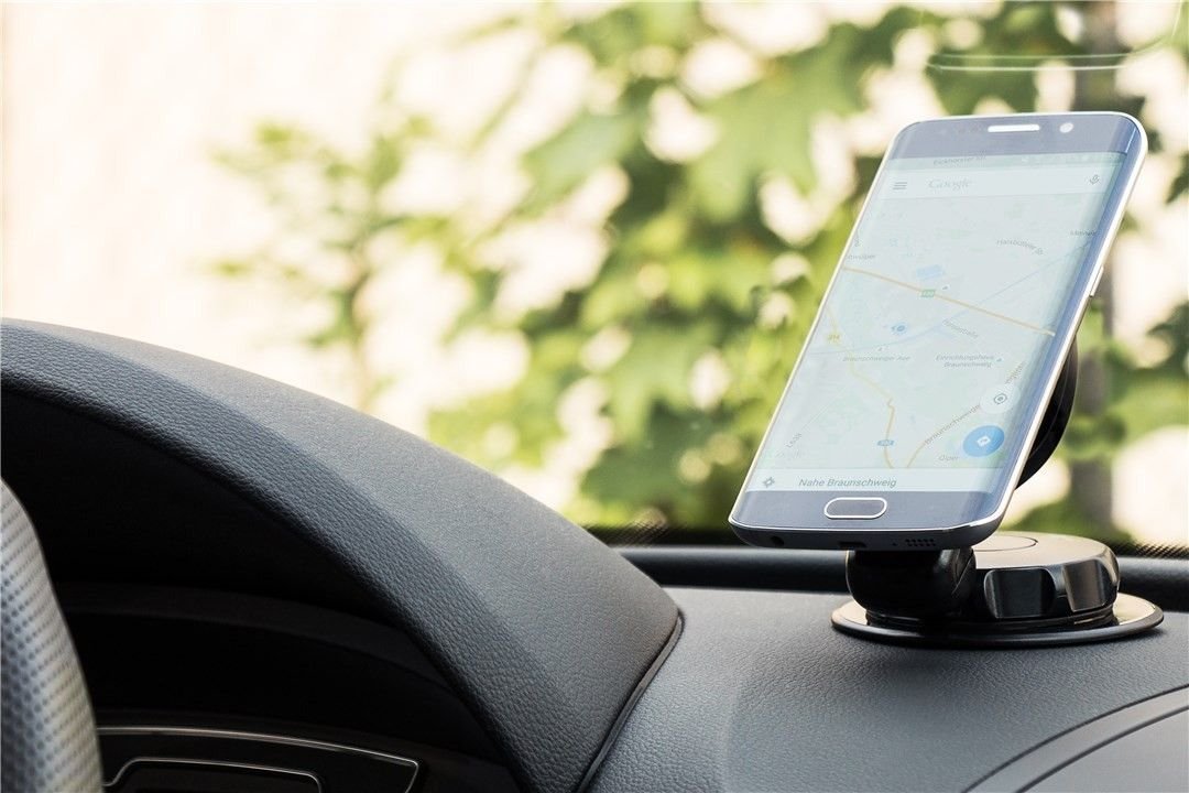 Soporte Universal Magnetico Coche Camión Montaje En Cristal