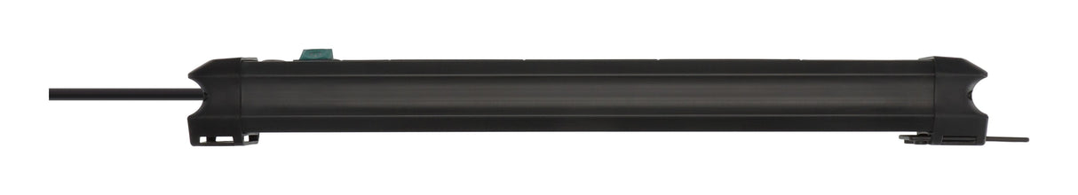Regleta Brennenstuhl Premium-Line De Enchufes De 6 Vías Con 2x Usb C Pd 65w Y Usb A 18w (Made In Germany, Regleta Con Interruptor Y Cable De 3m, Para Montaje En Pared) Negro
