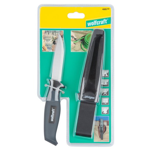 Cuchillo De Exterior Con Estuche 4085000 Wolfcraft