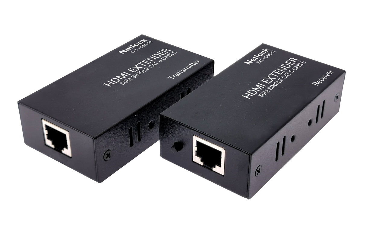 EAN 8435314701213 - Netlock EXT-HDMI-01 extensor audio/video Negro imagen 3