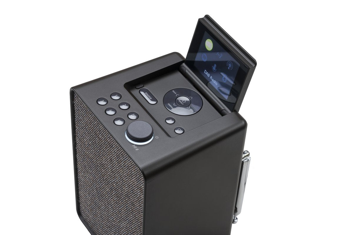 Pure Evoke Spot Coffee Black / Microcadena 20w Con Altavoces Integrados