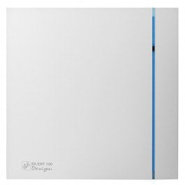 EAN 8413893476777 - Soler & Palau SILENT-100 CHZ DESIGN ECOWATT extractor Pared 85 m³/h 2100 RPM Blanco imagen 1