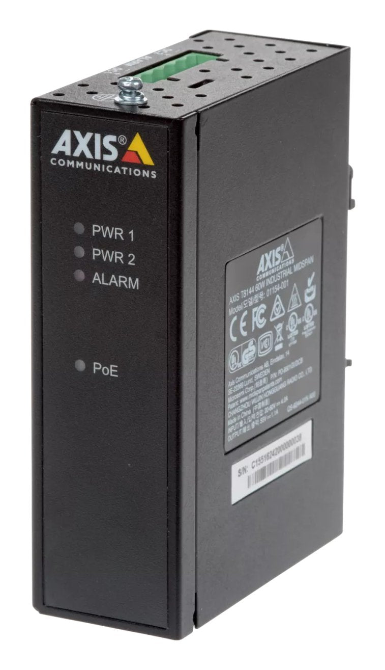 Axis 01154-001 Adaptador E Inyector De Poe Gigabit Ethernet