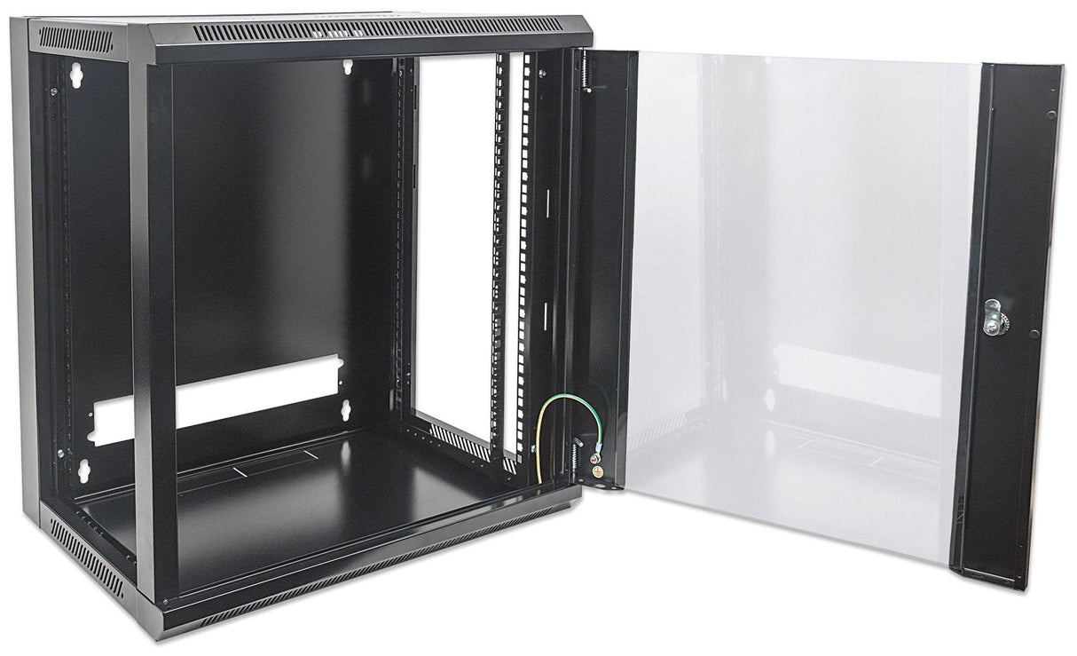 EAN 766623711777 - Intellinet 711777 armario rack 9U Bastidor de pared Negro imagen 7