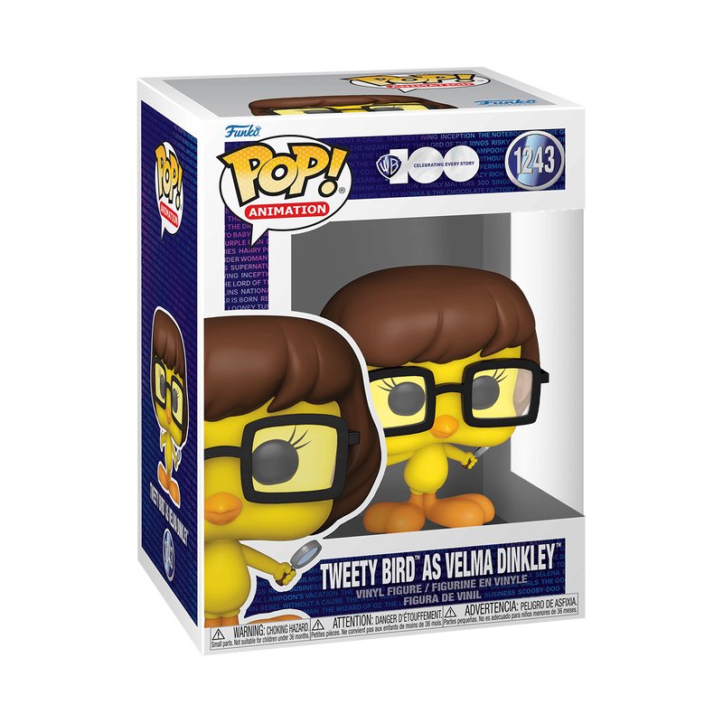 Figura Pop Looney Tunes Tweety Bird As Velma Dinkley