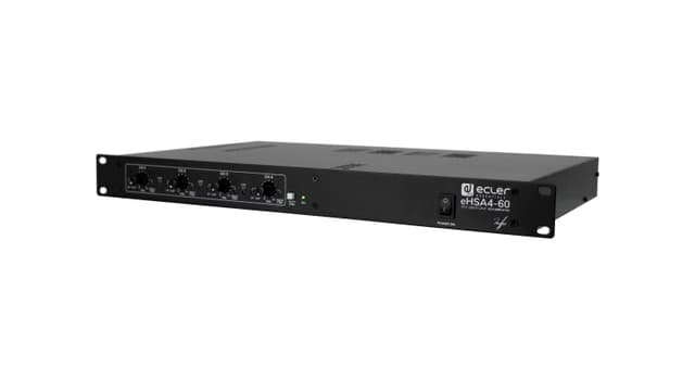 4 X 60w 70-100v Amplifier Esstls