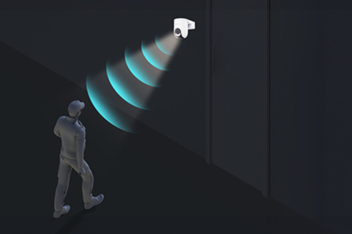 Ezviz Camara Wifi Exterior Hb8 2k+ 4mp Panoramica/Inclinacion Con Bateria