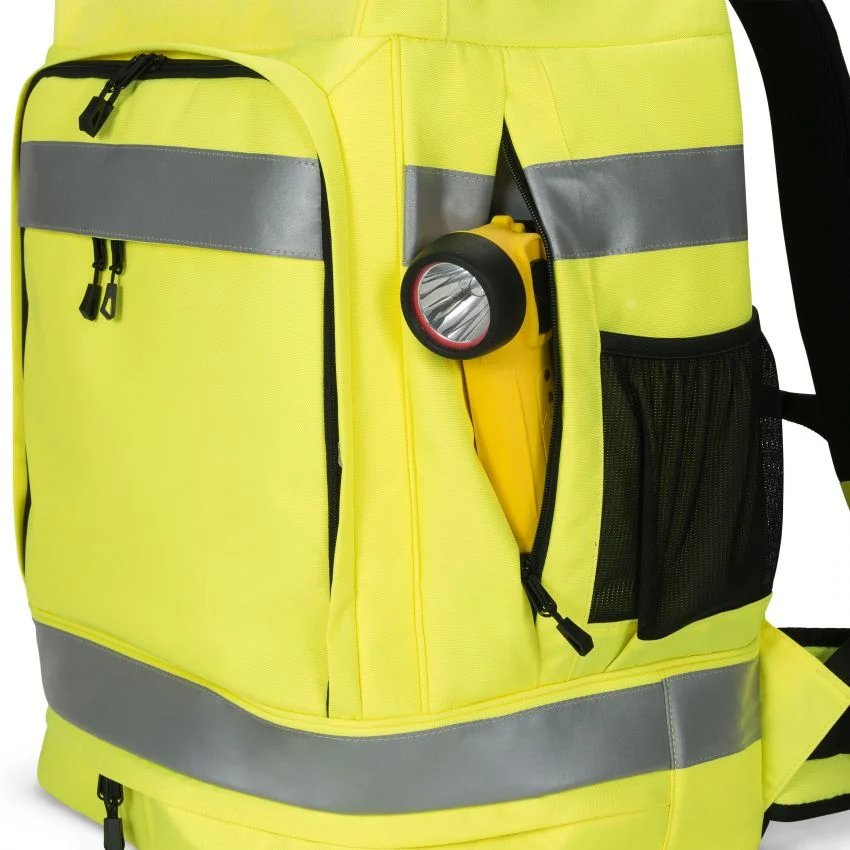 Mochila Dicota Backpack Hi-Vis 65 Litre Yellow