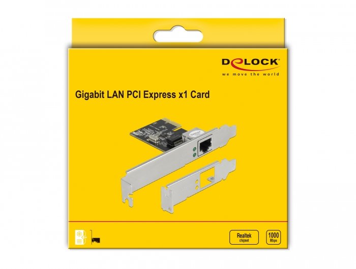 EAN 4043619891894 - DeLOCK 89189 adaptador y tarjeta de red Interno Ethernet 1000 Mbit/s imagen 3