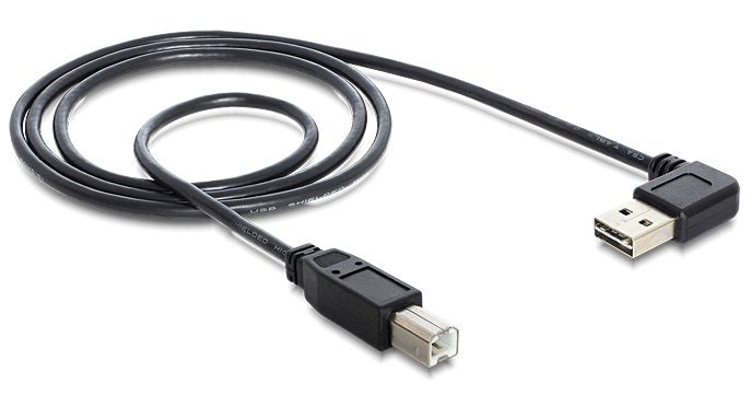 Delock Cable Usb 2.0 A -> Usb B (Impresora) 3m Easy Usb Negro