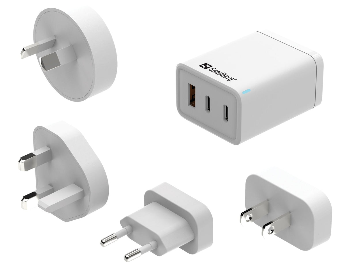 3in1 Travelcharger Usb-C/A 65w 3in1 Travelcharger Usb-C/A