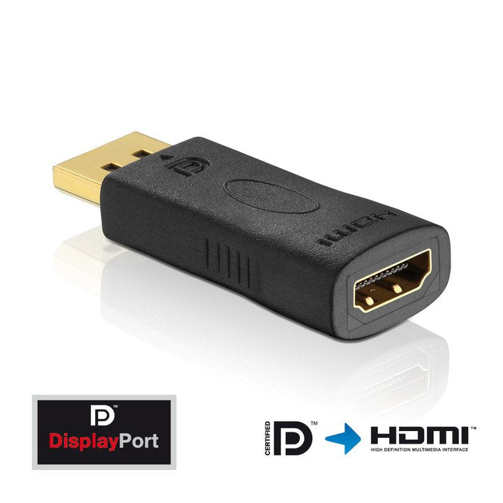 Adaptador Displayport 1.1a Macho A Hdmi Full Hd Hembra Compacto Digitus