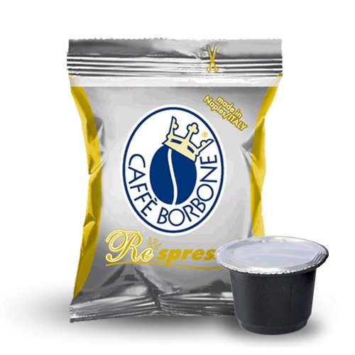 Caffè Borbone Respresso, Miscela Oro 50x Einzeln Verpackt Para Nespresso A 5 G