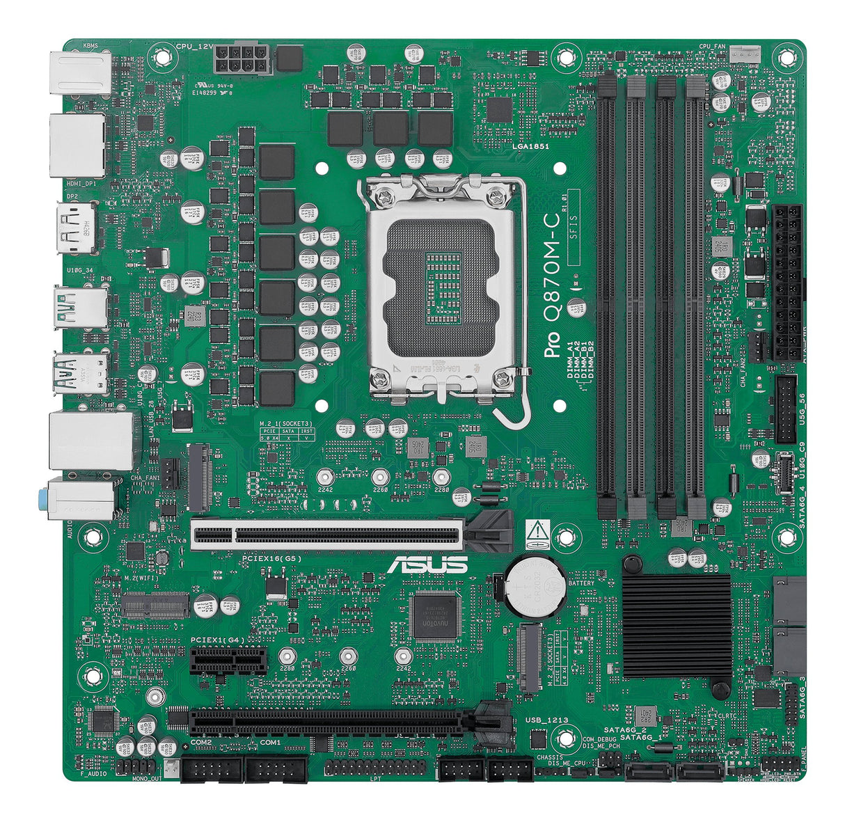 EAN 4711387880586 - ASUS PRO Q870M-C-CSM Intel Q870 LGA 1851 (Socket V1) micro ATX imagen 2
