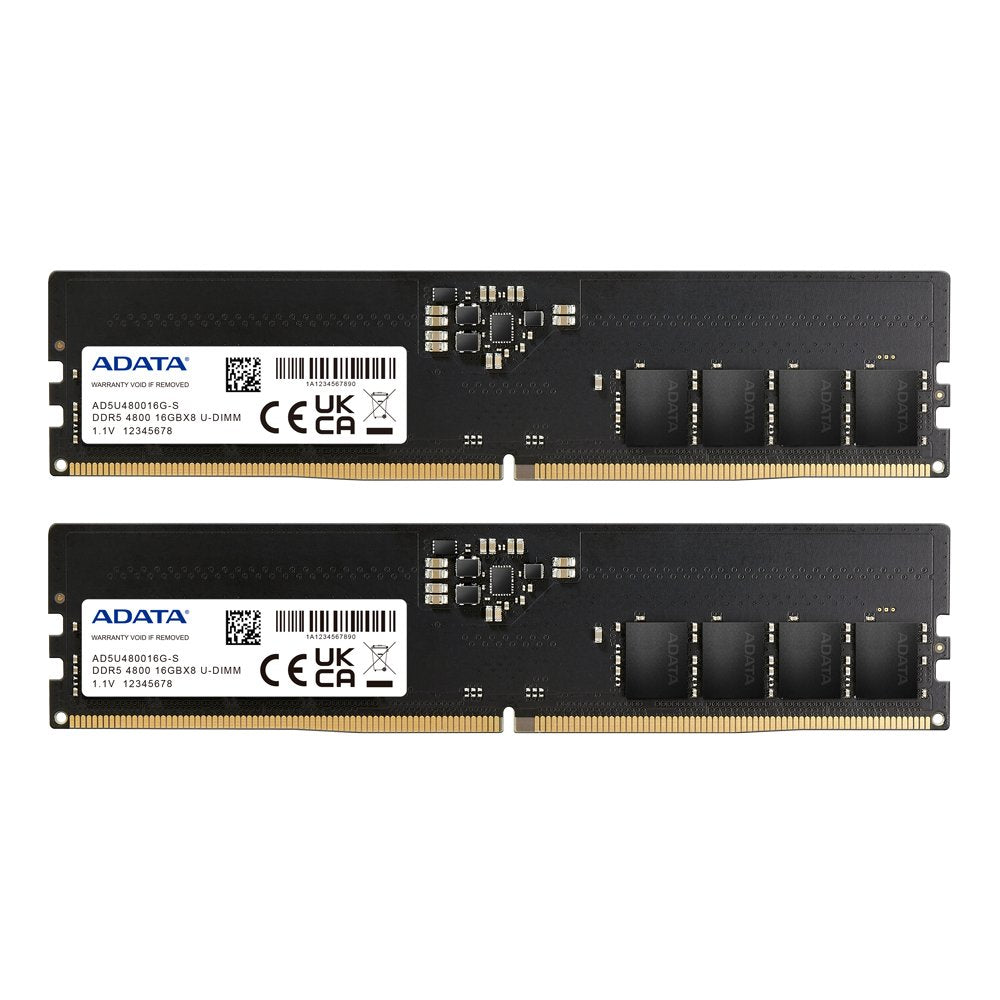 EAN 4711085936455 - ADATA AD5U480016G-DT módulo de memoria 32 GB 2 x 16 GB DDR5 288-pin DIMM ECC imagen 1
