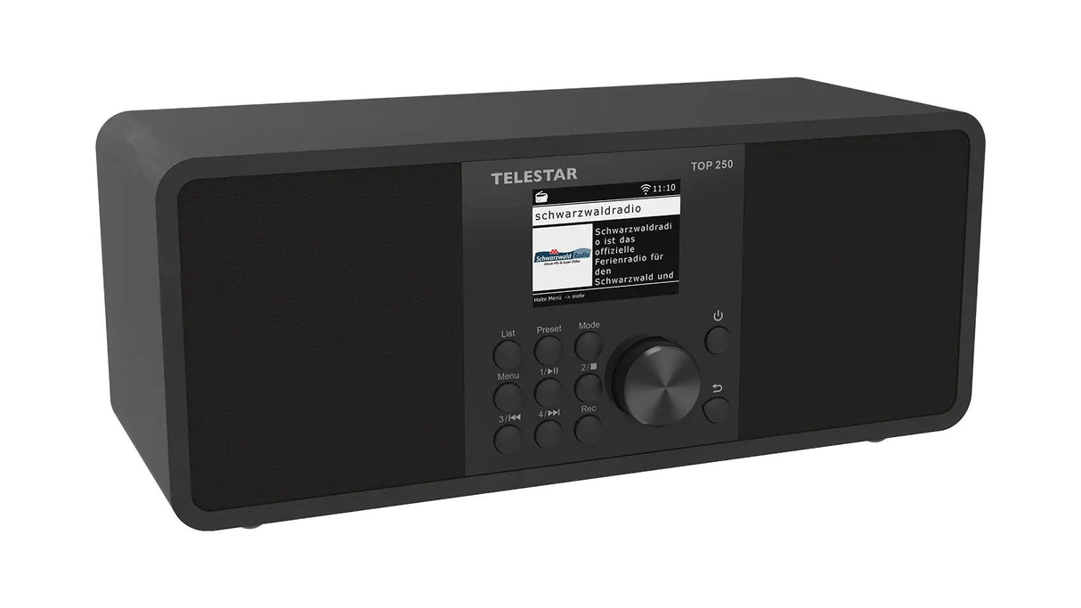 Radio Telestar 5700250 Internet Digital Negro